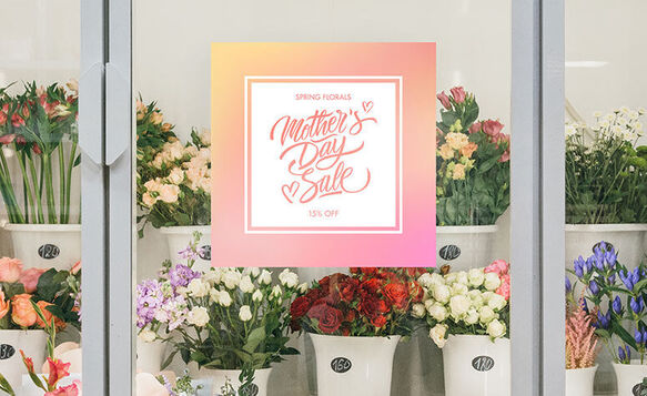 Opaque-Window-Cling-Floral