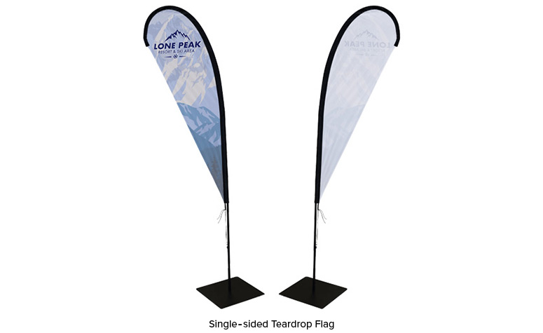Teardrop Flag Banner