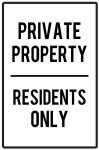 Private Property; Please Keep Off
