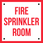 Fire Sprinkler Room